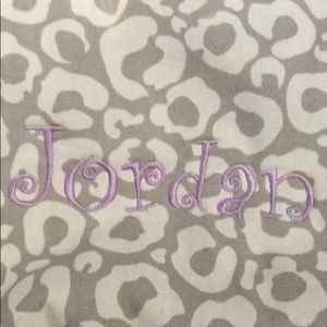 “Jordan” Personalized Thirty one makeup bag